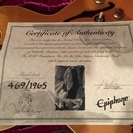 ギブソン製エピフォン・カジノ　ジョン・レノンモデル他