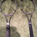 【中古】硬式テニスラケット2本