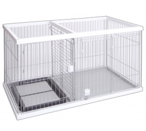 美品★小型〜中型犬用 サークル ワイドサイズ トイレのしつけ