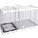 美品★小型〜中型犬用 サークル ワイドサイズ トイレのしつけ