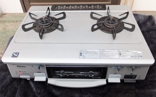 ☆\tPaloma パロマ IC-800F-1L IC-800F-L E1-2-20 Siセンサー全口搭載 都市ガス用ガスコンロ◆高効率コンロバーナ