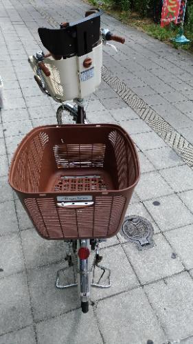 ブリヂストン アンジェリーナ 自転車 後ろカゴ付き