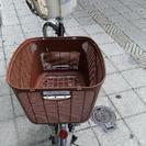 中古 前乗せ 後ろカゴつき ブリヂストン アンジェリーノ 