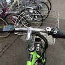 パナソニック 電動自転車 ビビチャージAT ライムグリーン