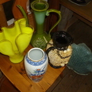 昭和の花瓶（４個セット）