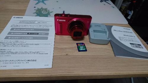 Canon デジタルカメラ PowerShot SX610 HS（SDカード32Gつき） | www