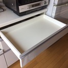 食器棚 白 メラニン素材