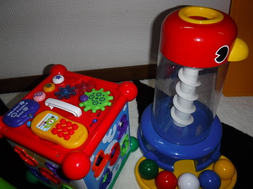 おもちゃ5点赤ちゃん知育玩具メロディパズルボックス ドラム くるくるチャイム オーボール Lovepoke 千葉のおもちゃ の中古あげます 譲ります ジモティーで不用品の処分
