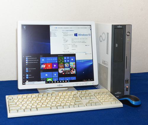 富士通　ESPRIMO デスクトップパソコンセット  Windows10 Pro