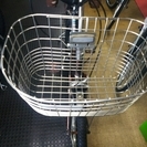 待望の中古電動アシスト自転車が出ました！！　　ヤマハ　ラフィーニ　　新品バッテリー6Ah　　後ろシート付き（中古）