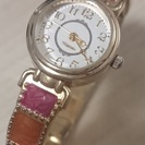 レディース　カラフルな腕時計