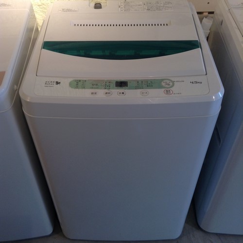 【期間限定30％OFF・全国送料無料・半年保証】洗濯機 2014年製 YAMADA YWM-T45A1 中古