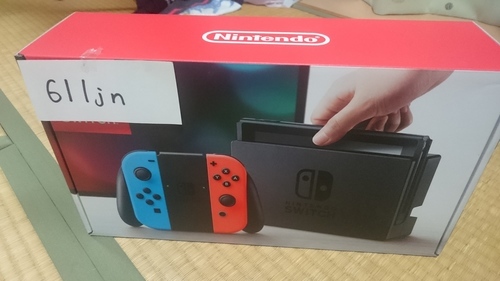 新品】任天堂 Nintendo Switch 本体 ネオンブルー/ネオンレッド【定価