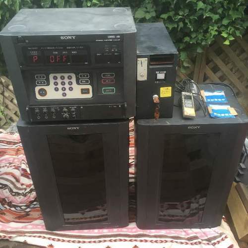 SONY CDK-A7F カラオケコントロールユニット・アンプ USED CDK-P7F オートディスクローダー 保証書付き BB-7 BILL BOX