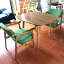 カリモク60 Ｄテーブル＆Ｄチェア 正規品