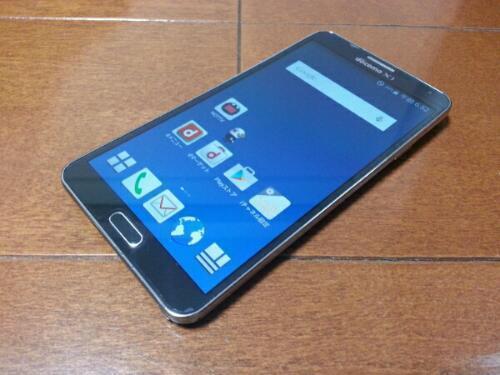 美中古品 SC-01F Galaxy Note 3 ブラック