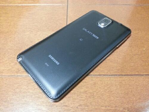 美中古品 SC-01F Galaxy Note 3 ブラック