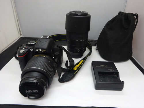 Nikon ニコン デジタル一眼レフカメラ D5100 ダブルズーム レンズ 2本セット