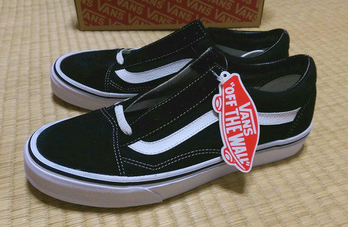 【値下げ】【未使用】VANS OLD SKOOL JAZZ Black /White 26.5cm