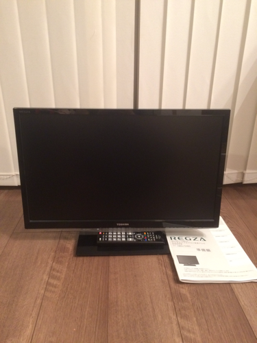 TOSHIBA 東芝 24型液晶テレビ  REGZA レグザ リモコン付