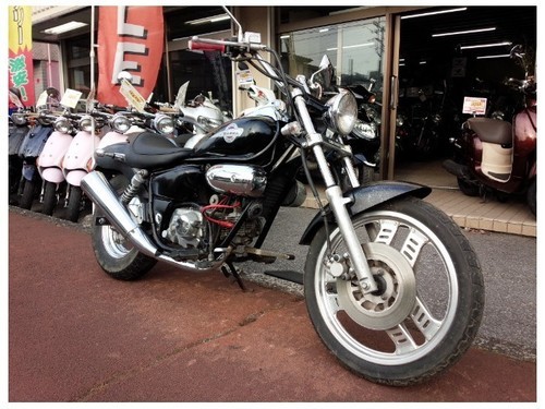 ご成約ありがとうございます。 NO.1499 マグナ50 (MAGNA) 4サイクルエンジン クラッチ付き4速ミッション車 ☆彡
