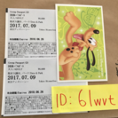 ディズニーシーパスポート2枚