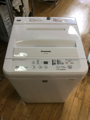 超美品 2017年製 Panasonicパナソニック 5.0kg洗濯機 NA-F50ME4