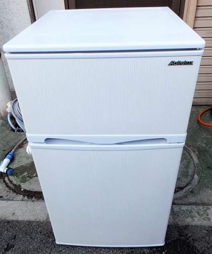 ☆\t吉井電気 Abitelax AR-100E 96L 2ドアノンフロン電気冷凍冷蔵庫◆コンパクトタイプ