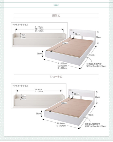 ベッド ほぼほぼ未使用 マットレス付き