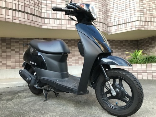 ☆　スズキ　新型レッツ　4サイクルエンジン　鹿児島市　自賠責保険30年２月付き　☆
