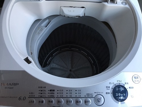 商談中）シャープ全自動洗濯機6キロ 2007年 - 洗濯機 