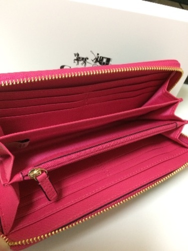 コーチ♡長財布♡シグネチャー♡新品♡ピンク コーチ COACH 長財布