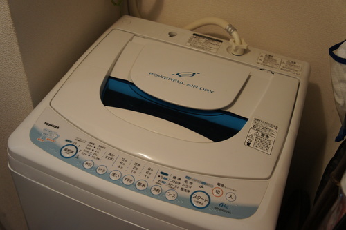 洗濯機（TOSHIBA　6kg　風乾燥機能付き ）
