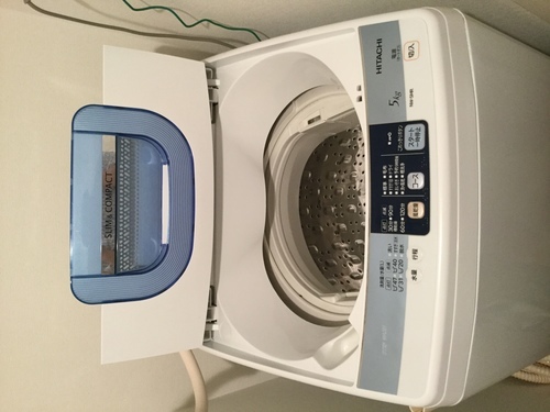 売れ筋介護用品も！ HITACHI洗濯機 5キロ【NW-5MR】2012年製 洗濯機