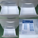 美品 配達可 洗浄済 355L 4ドア冷蔵庫 AQUA AQR-36A2