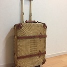 ジュエルナローズ  ラタンタイプ  トロリー  旅行カバン  佐々木希愛用