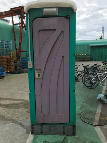 中古仮設トイレ