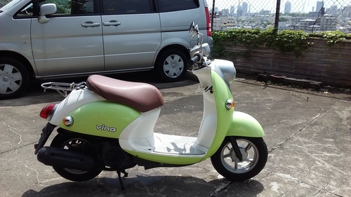 決まりました》ヤマハビーノ SA26A 黄緑 水冷4スト | castroarquitetos.com