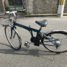 suisui 電動アシスト自転車 中古 折りたたみ式 27インチ...