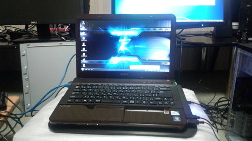 ノートパソコン VAIO Windows7 64Bit メモリ4GB 使用時間約300時間