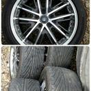 取引中17インチアルミ&タイヤセット４本値下げ！