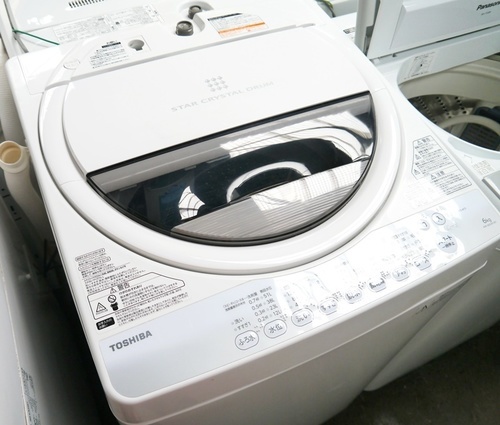 【7月セールスタート！！！新生活応援！第三弾！！！】  2013年製 東芝 洗濯機 6kg AW-60GM