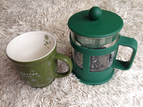 ★スタバ・BODUM・フレンチプレス\u0026マグカップセット★