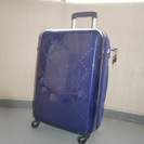 【新品】スーツケース・軽量3.7kg・小型43ℓ（紫）取りに来て...