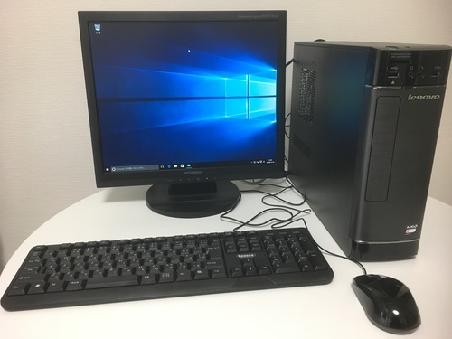 【美品／お買い得】中古　Lenovo　Windows10　または　Windows8.1　デスクトップ