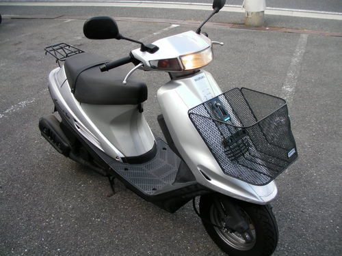アドレスＶ１００　大阪府柏原　下見可能　原付２種