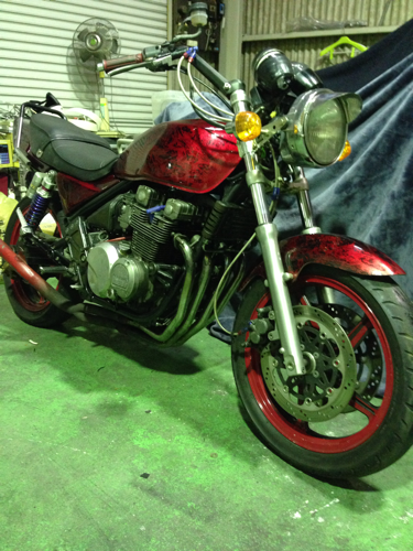 ゼファー400 初期型 実働レストアベース