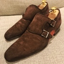 ★美品 マグナーニ MAGNANNI ビジネスシューズ モンクシ...