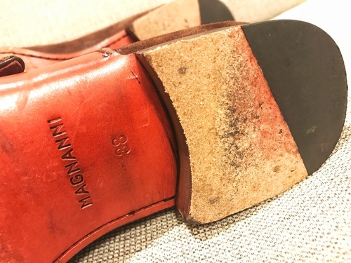 ☆美品 マグナーニ MAGNANNI ビジネスシューズ モンクシューズ
