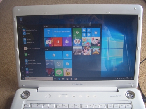 ノートパソコン　 Windows10 東芝 dynabook TX/66H